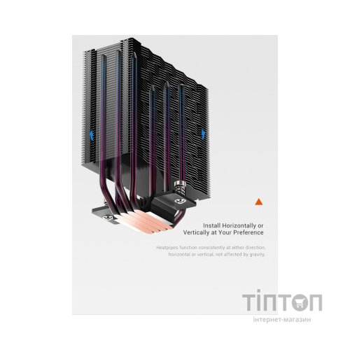Кулер до процесора PcCooler RZ400 V2 BK