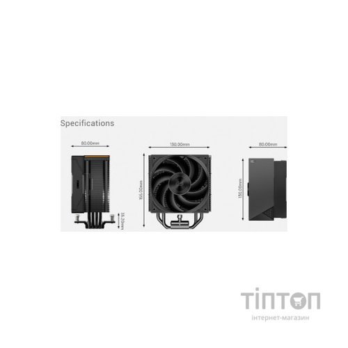 Кулер до процесора PcCooler RZ400 V2 BK