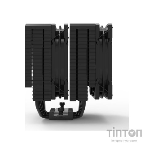 Кулер до процесора Zalman Процесорний кулер Zalman CNPS14X DUO, LGA1700, 1200, 115x, AM5, AM4, AM3, 4pin, PWM (CNPS14XDUOBLACK)