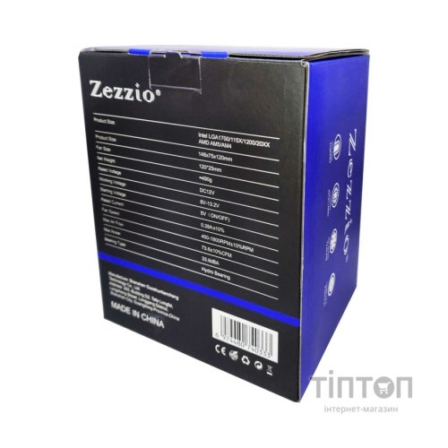Кулер до процесора Zezzio ZH-C400 V2