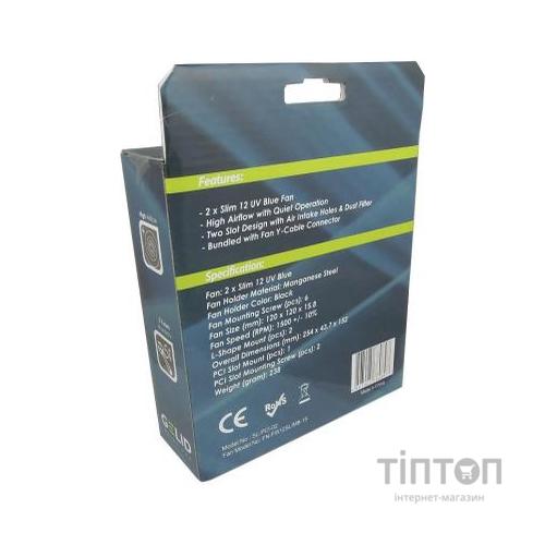 Кулер до відеокарти Gelid Solutions PCI Slot Fan Holder (SL-PCI-02)