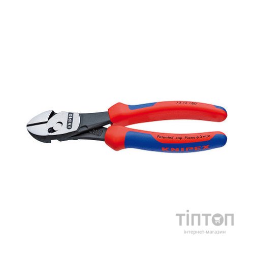 Кусачки KNIPEX бічні TwinForce (73 72 180)