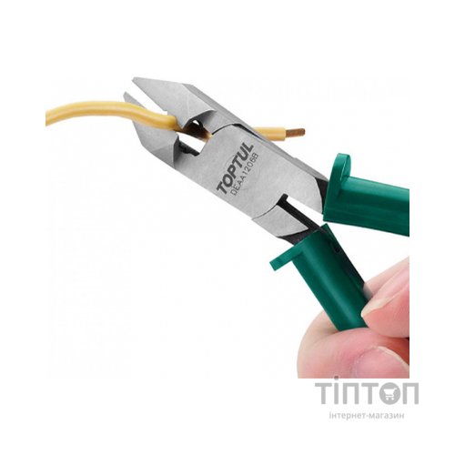 Кусачки Toptul електрика 6" (з отворами для зачистки проводів) (DEAA1206B)