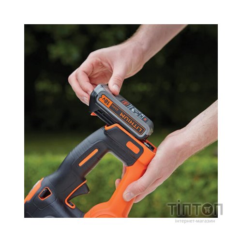 Кущоріз Black&Decker 18 В, 2Ah, ніж 50 см (GTC18502PC)