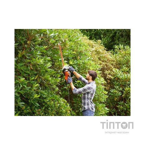 Кущоріз Black&Decker 500W, ніж 55 см, до 16 мм, з доп ножем, вага 2,54 кг (BEHTS401)