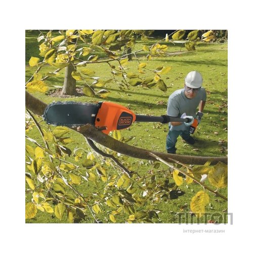 Кущоріз Black&Decker висоторіз, 18V,2Ah, штанга 150-244 см, довжина шини 20 см (GPC1820L20)