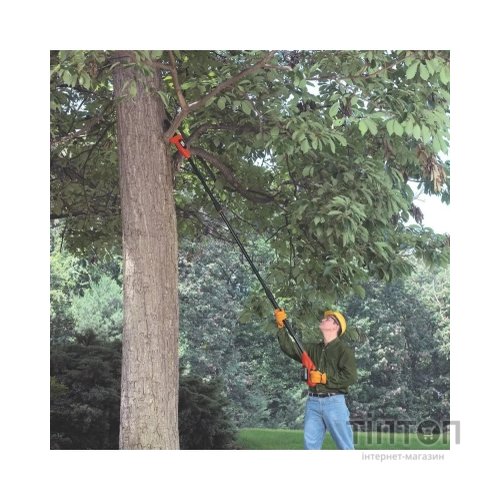 Кущоріз Black&Decker висоторіз, 18V,2Ah, штанга 150-244 см, довжина шини 20 см (GPC1820L20)