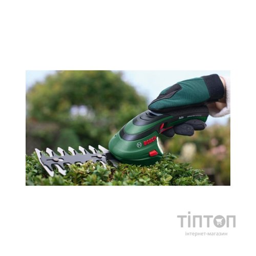 Кущоріз Bosch ISIO, акумуляторний 3.6 V Li 1.5 Ач, ніж 12 см (0.600.833.108)