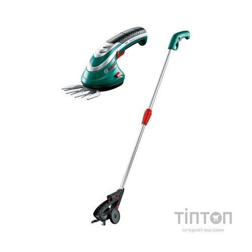 Кущоріз Bosch ISIO, акумуляторний 3.6 V Li 1.5 Ач, ніж 12 см, зі штангою (0.600.833.109)