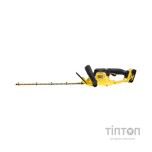 Кущоріз DeWALT 18 В, 5Ah, довжина ножа 55 см, діаметр гілок 25 мм (DCMHT563P1)