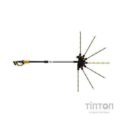 Кущоріз DeWALT зі штангою, 18V, 55 см (без АКБ та ЗП) (DCMPH566N)