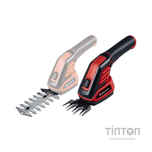 Кущоріз Einhell GC-CG 3,6/70 Li WT, 3.6В 2 Аг, 70/110мм, крок різу 8мм, 0.8кг (3410365)