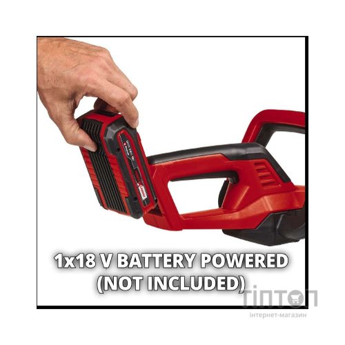 Кущоріз Einhell GE-CH 18/40 Li - Solo, 18В, PXC, 400 мм, 2 кг (без АКБ та ЗП) (3410940)