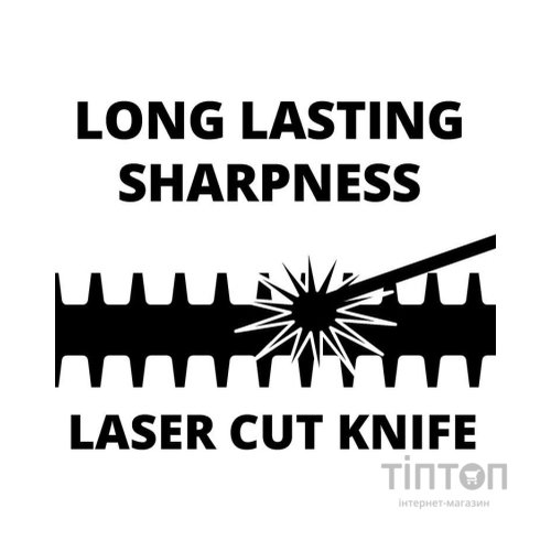 Кущоріз Einhell GE-CH 18/60 Li - Solo, 18В, PXC, 600 мм, 2.9 кг (без АКБ та ЗП) (3410930)