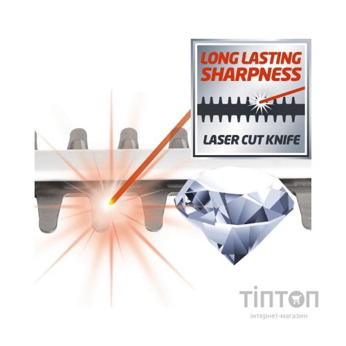 Кущоріз Einhell GE-CH 1855/1 Li - Solo, 18В, PXC, 550 мм, 2.44 кг (без АКБ та ЗП) (3410502)