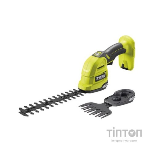 Кущоріз Ryobi RY18GSA-0 з насадкою, 18В ONE+,лезо 20см, (без АКБ та ЗП) (5133005764)