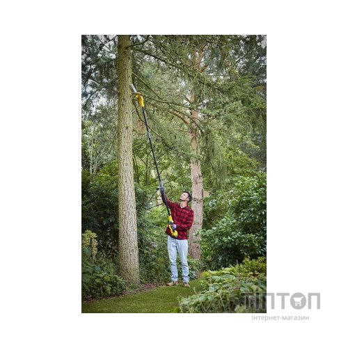 Кущоріз Stanley FatMax, висоторіз, 20V, 4Ah, шина 20 см, ланцюг 3/8 (SFMCPS620M1)