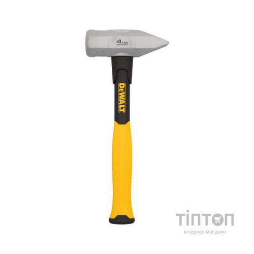 Кувалда DeWALT міні, 1810 г, з гасінням вібрації, 37 см. (DWHT56157-1)