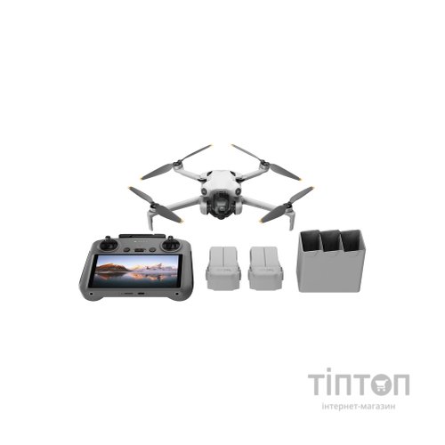 Квадрокоптер DJI Mini 4 Pro Fly More Combo (DJI RC 2) (CP.MA.00000735.01)
