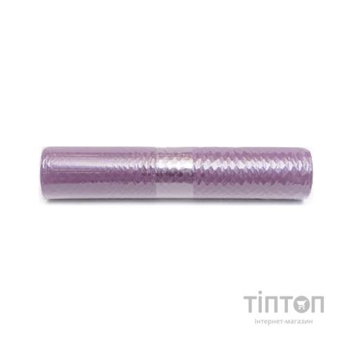 Килимок для фітнесу Ecofit MD9012 двухслойный TPE 1830*610*6мм Purplish/Violet (К00015293)