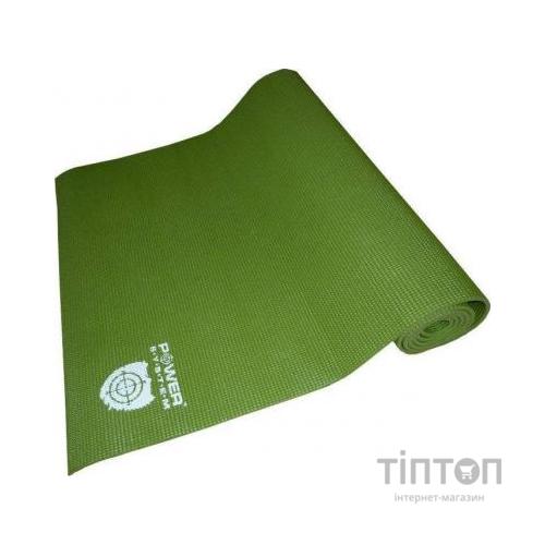 Килимок для фітнесу Power System Fitness Yoga Mat PS-4014 Green (PS-4014_Green)