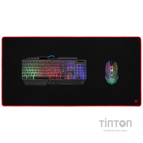 Килимок для миші Defender Black Ultra XXL 900*450*3мм (50564)