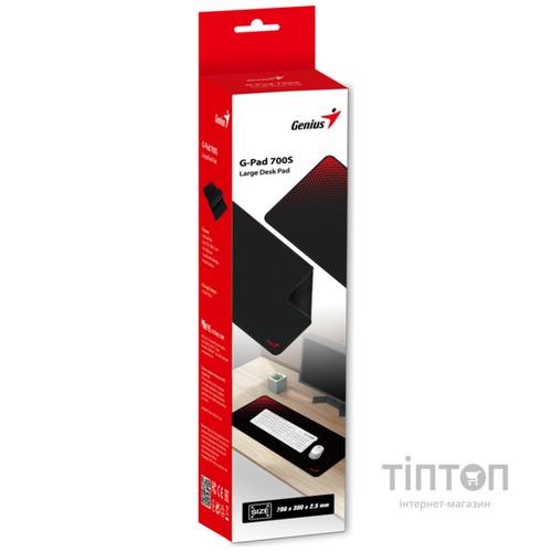 Килимок для мишi Genius G-Pad 700S Black