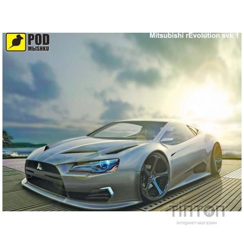 Килимок для миші Podmyshku Mitsubishi