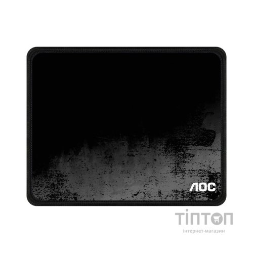Килимок для мишки AOC MM300M Mouse Mat M Black (MM300M)