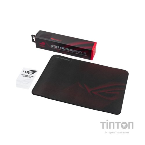 Килимок для мишки ASUS ROG Scabbard II M Black (90MP02H0-BPUA00)