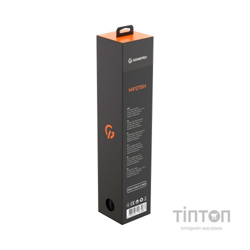 Килимок для мишки GamePro MP275H Black (MP275H)