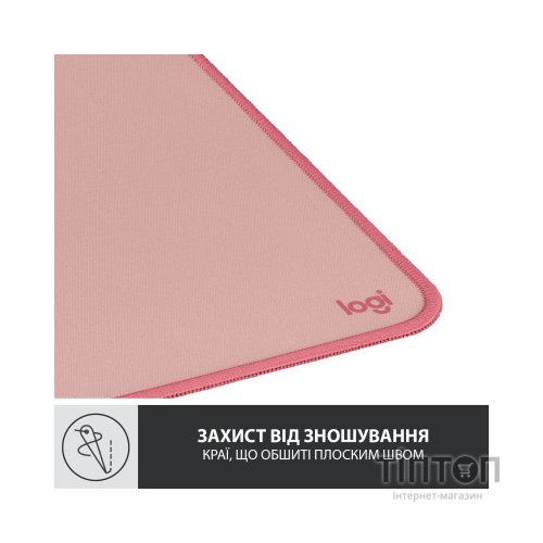 Килимок для мишки Logitech Desk Mat Studio Series Darker Rose (956-000053)