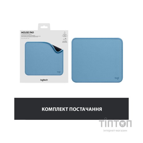 Килимок для мишки Logitech Mouse Pad Studio Series Blue (956-000051)