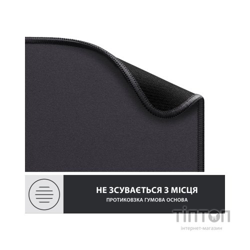Килимок для мишки Logitech Mouse Pad Studio Series Graphite (956-000049)