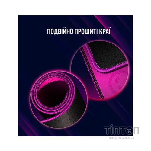 Килимок для мишки Lorgar Main 319 Black/Purple (LRG-GMP319)