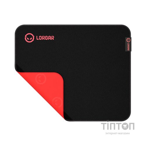 Килимок для мишки Lorgar Main 323 Black/Red (LRG-GMP323)