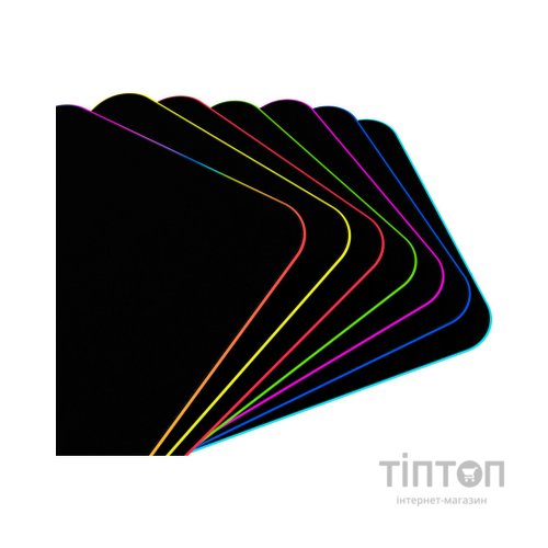 Килимок для мишки Lorgar Steller 913 RGB USB Black (LRG-GMP913)