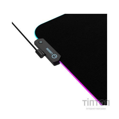 Килимок для мишки Lorgar Steller 919 RGB USB Black (LRG-GMP919)