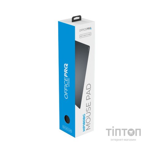 Килимок для мишки OfficePro MP180BG Black/Gray (MP180BG)