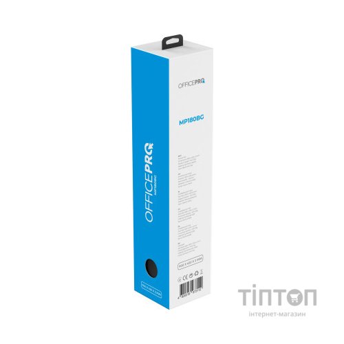 Килимок для мишки OfficePro MP180BG Black/Gray (MP180BG)