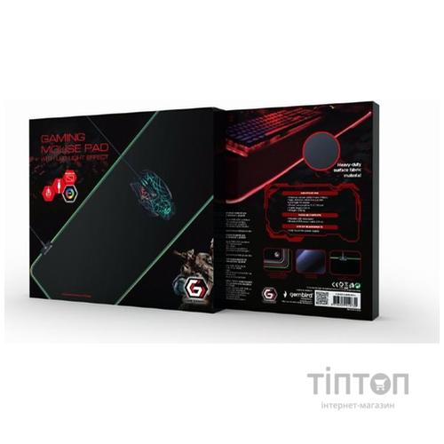 Килимок для мишки Gembird MP-GAMELED-L