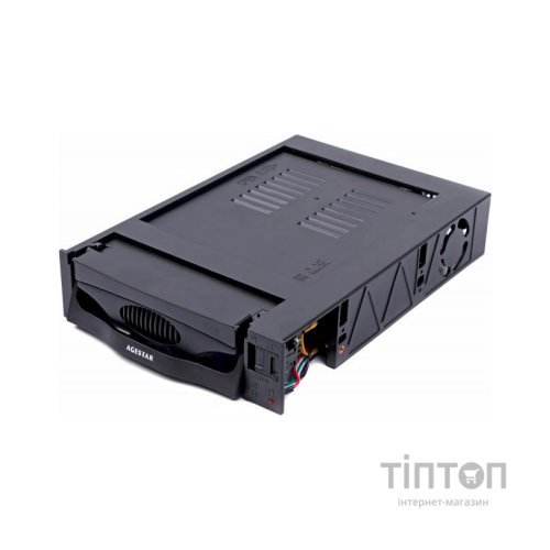 Кишеня внутрішня AgeStar SATA Power Slide Switch 2 fan black (SR3P-SW-2F(BLACK))