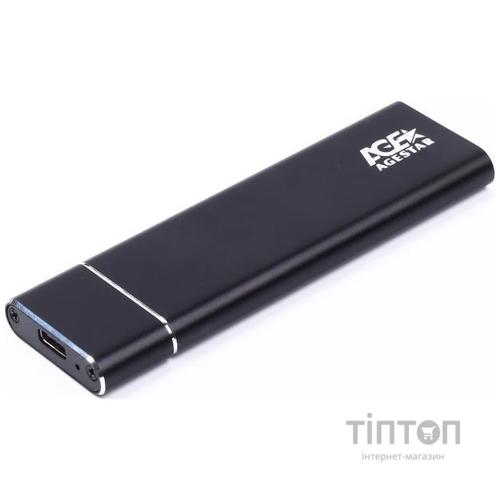 Кишеня зовнішня AgeStar M2 NGFF black (3UBNF5C (Black))