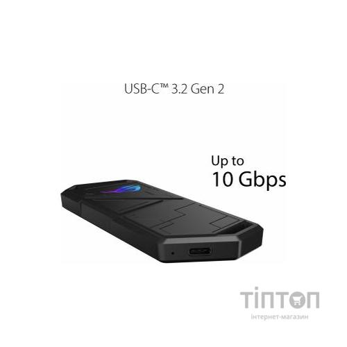 Кишеня зовнішня ASUS SSD M.2 PCIe NVMe STRIX ARION ESD-S1C/BLK/G/AS USB 3.1 Gen2 (ESD-S1C/BLK/G/AS)