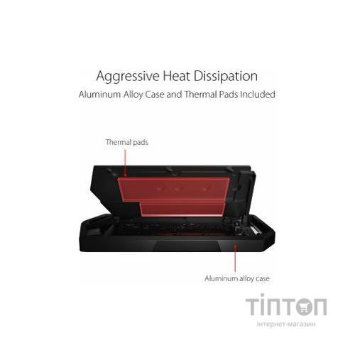 Кишеня зовнішня ASUS SSD M.2 PCIe NVMe STRIX ARION ESD-S1C/BLK/G/AS USB 3.1 Gen2 (ESD-S1C/BLK/G/AS)