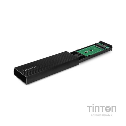 Кишеня зовнішня Chieftec USB 3.2 Gen2 Type-C M.2 PCIe NVMe/SATA SSD (CEB-M2C-TL)