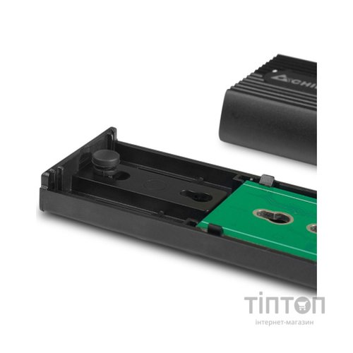 Кишеня зовнішня Chieftec USB 3.2 Gen2 Type-C M.2 PCIe NVMe/SATA SSD (CEB-M2C-TL)