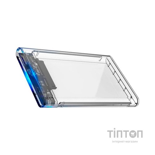 Кишеня зовнішня Dynamode 2.5" SATA HDD/SSD USB 3.0 Transparent (DM-CAD-25316)