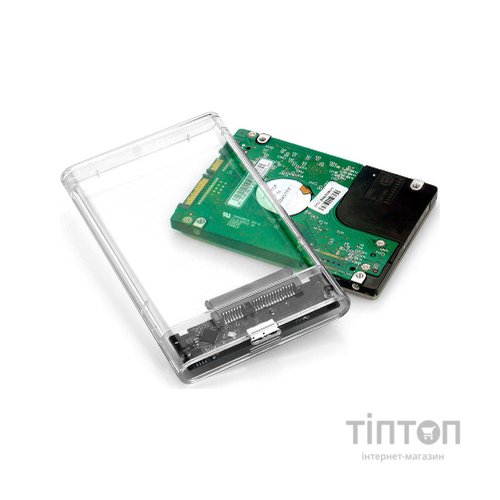 Кишеня зовнішня Dynamode 2.5" SATA HDD/SSD USB 3.0 Transparent (DM-CAD-25316)
