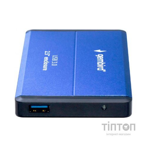 Кишеня зовнішня Gembird 2.5", USB3.0, blue (EE2-U3S-3-B)